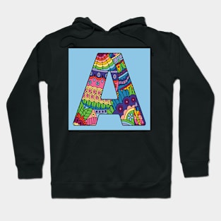 Alphabet 001 (Style:37) Hoodie